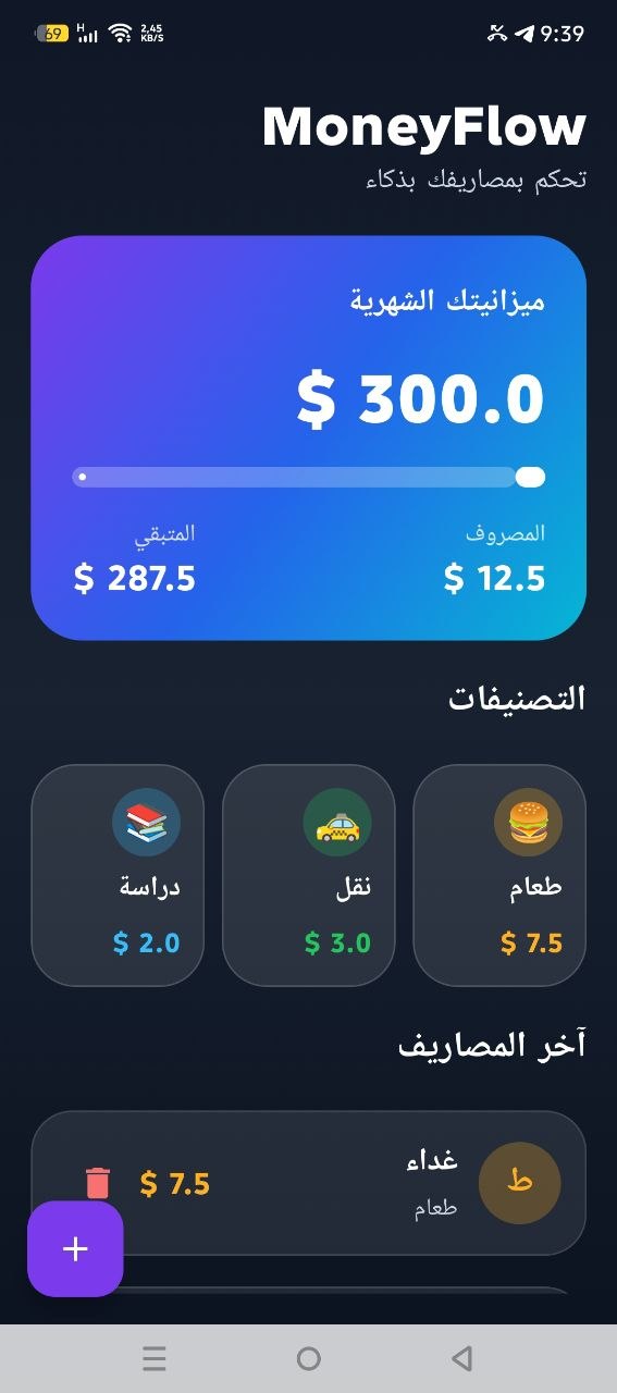 تتبع المصاريف والميزانية